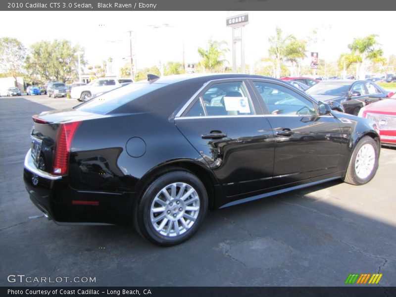 Black Raven / Ebony 2010 Cadillac CTS 3.0 Sedan
