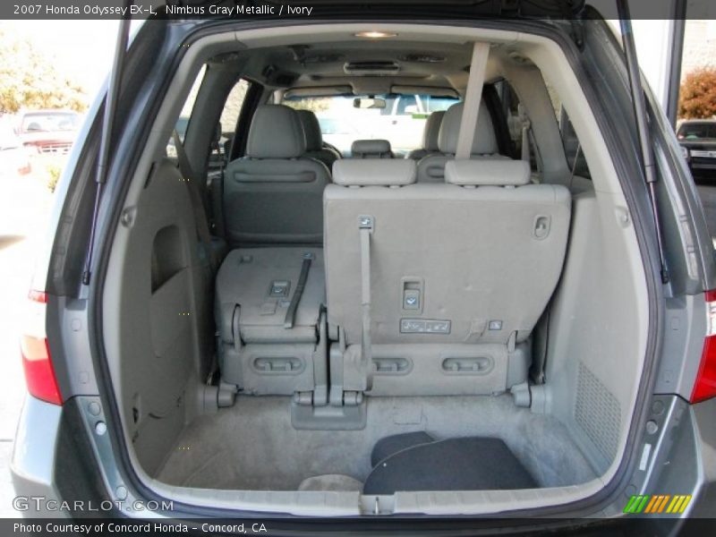 Nimbus Gray Metallic / Ivory 2007 Honda Odyssey EX-L