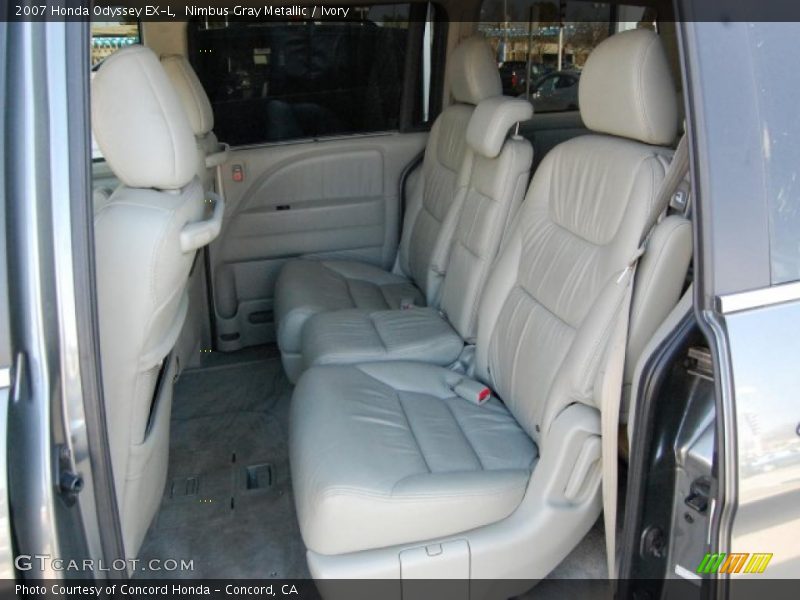 Nimbus Gray Metallic / Ivory 2007 Honda Odyssey EX-L
