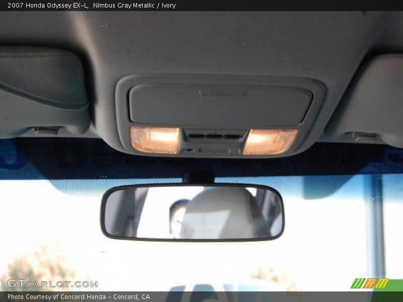 Nimbus Gray Metallic / Ivory 2007 Honda Odyssey EX-L