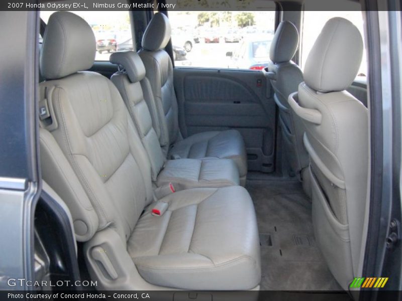 Nimbus Gray Metallic / Ivory 2007 Honda Odyssey EX-L