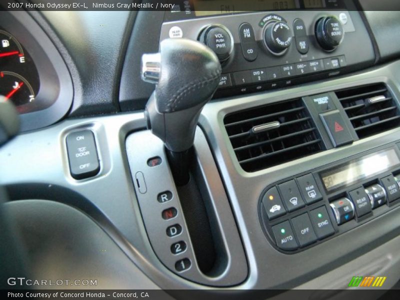 Nimbus Gray Metallic / Ivory 2007 Honda Odyssey EX-L