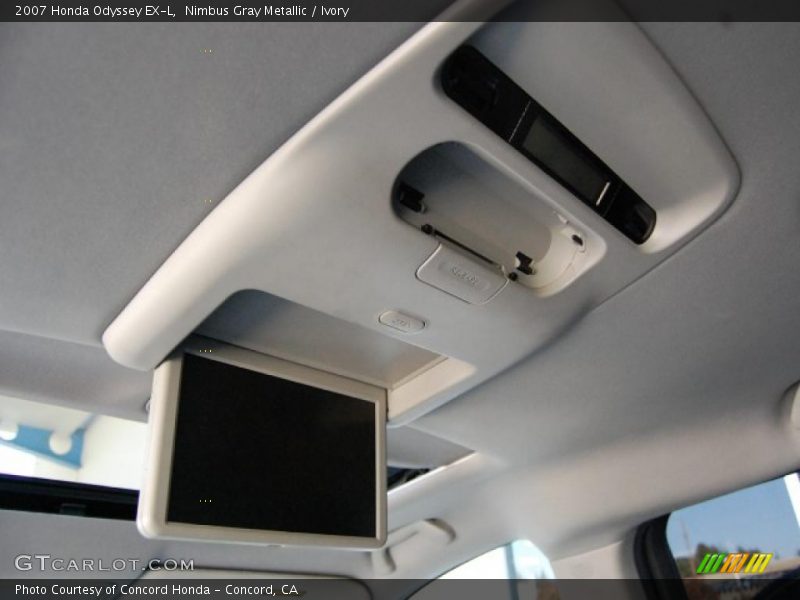 Nimbus Gray Metallic / Ivory 2007 Honda Odyssey EX-L