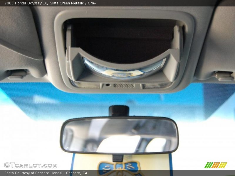 Slate Green Metallic / Gray 2005 Honda Odyssey EX