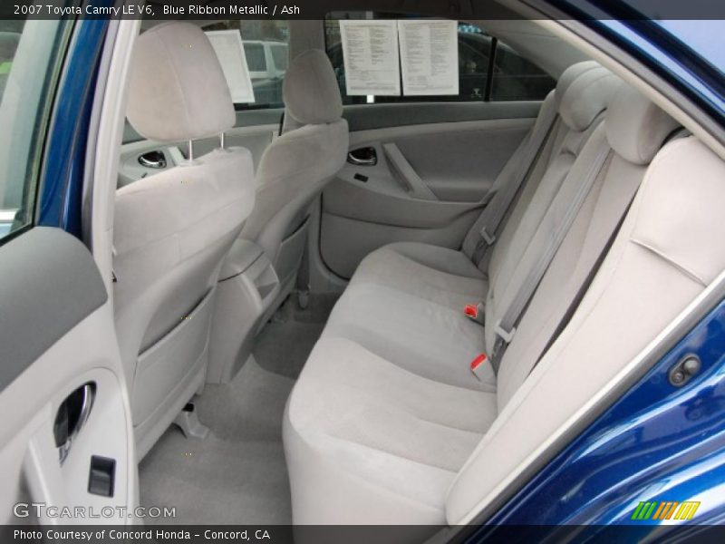 Blue Ribbon Metallic / Ash 2007 Toyota Camry LE V6