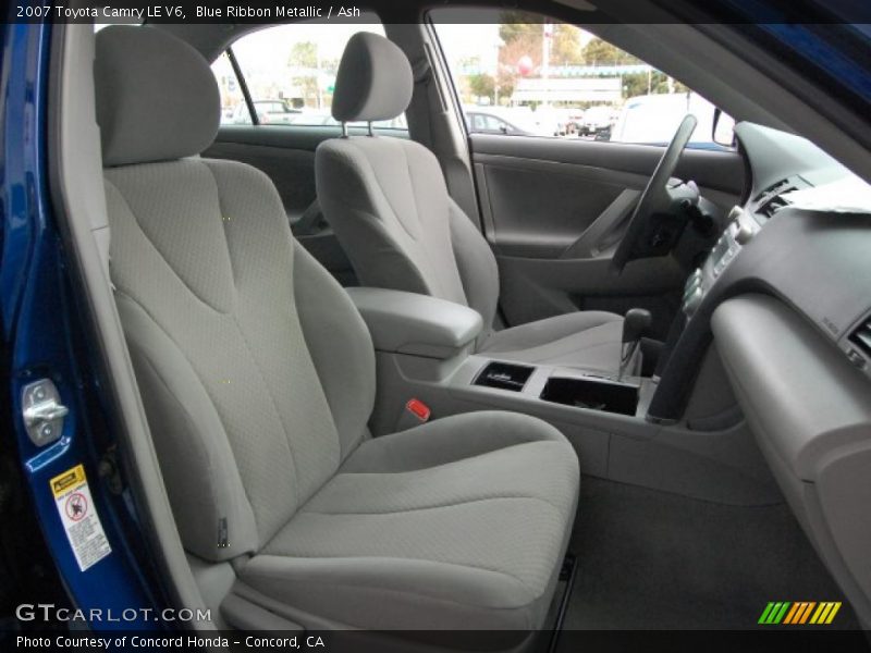 Blue Ribbon Metallic / Ash 2007 Toyota Camry LE V6