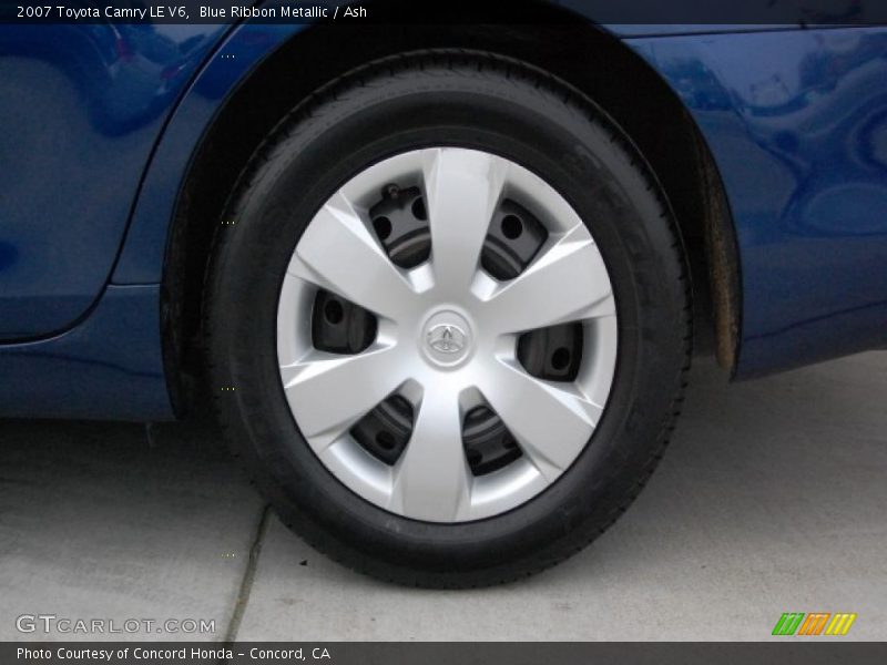 Blue Ribbon Metallic / Ash 2007 Toyota Camry LE V6