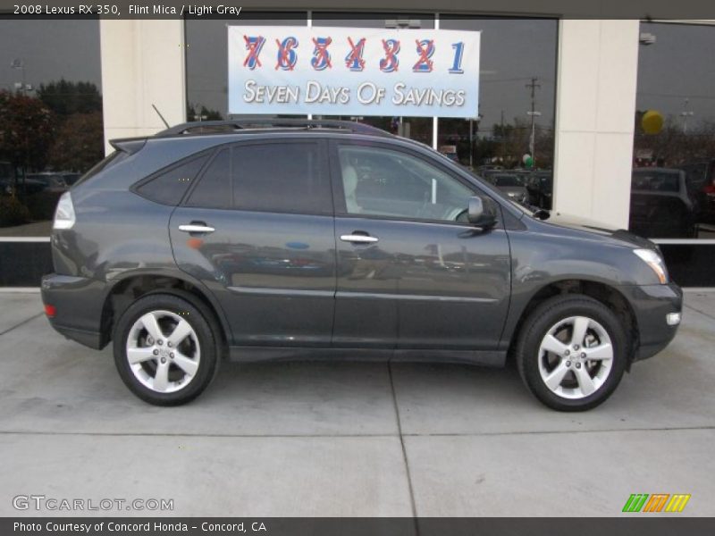 Flint Mica / Light Gray 2008 Lexus RX 350