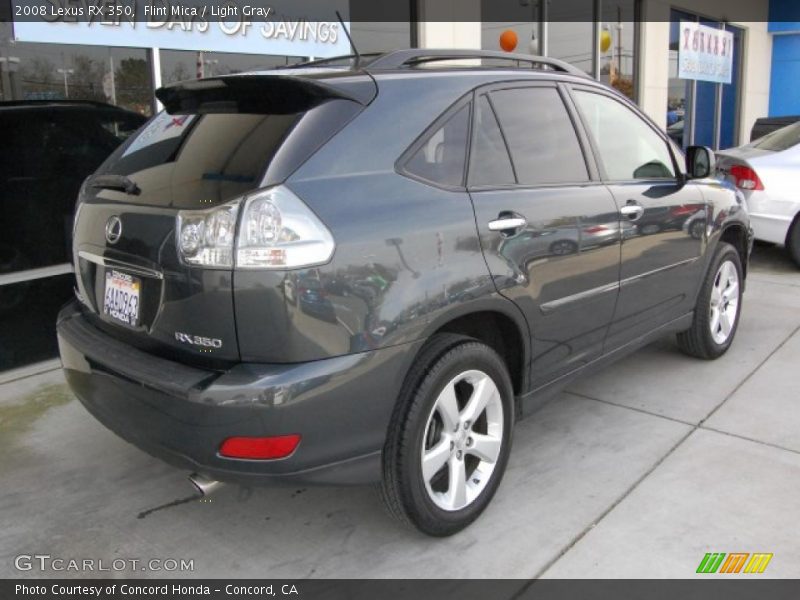 Flint Mica / Light Gray 2008 Lexus RX 350