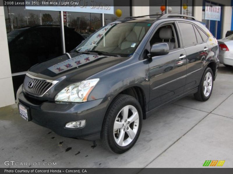 Flint Mica / Light Gray 2008 Lexus RX 350