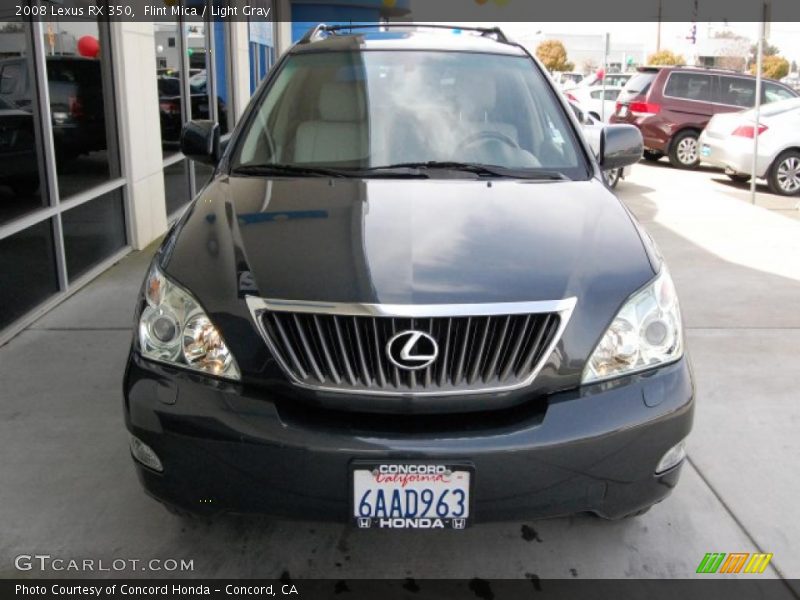 Flint Mica / Light Gray 2008 Lexus RX 350