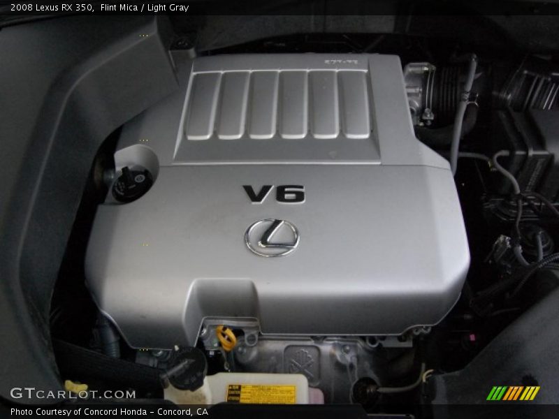 Flint Mica / Light Gray 2008 Lexus RX 350