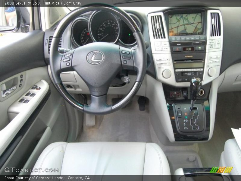 Flint Mica / Light Gray 2008 Lexus RX 350