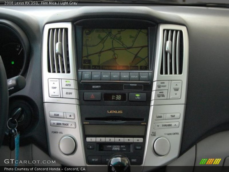 Flint Mica / Light Gray 2008 Lexus RX 350