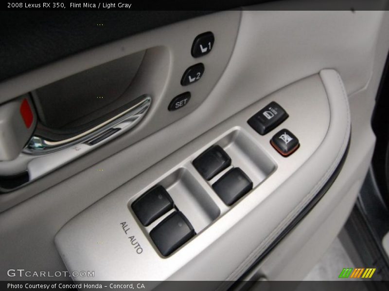 Flint Mica / Light Gray 2008 Lexus RX 350