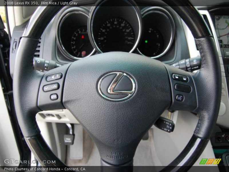 Flint Mica / Light Gray 2008 Lexus RX 350