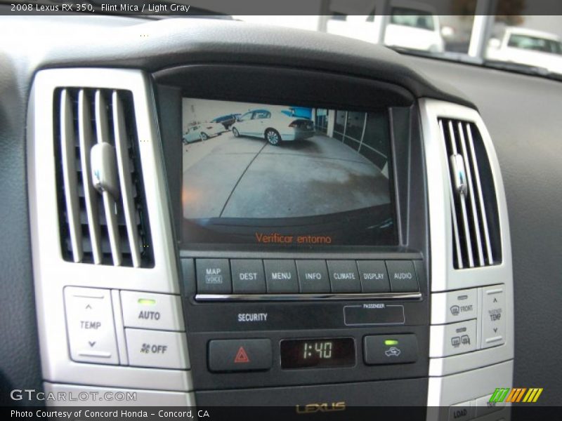 Flint Mica / Light Gray 2008 Lexus RX 350