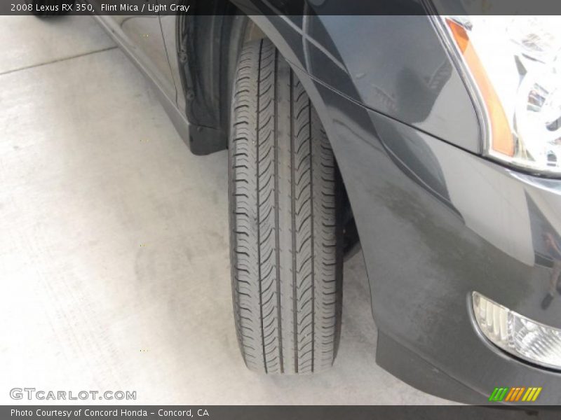 Flint Mica / Light Gray 2008 Lexus RX 350