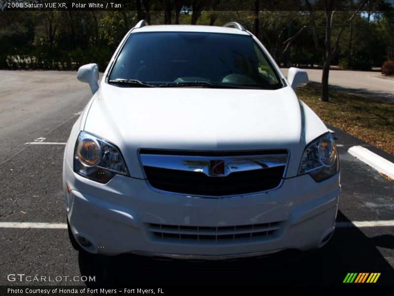Polar White / Tan 2008 Saturn VUE XR