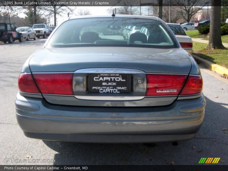 Steelmist Gray Metallic / Graphite 2005 Buick LeSabre Limited