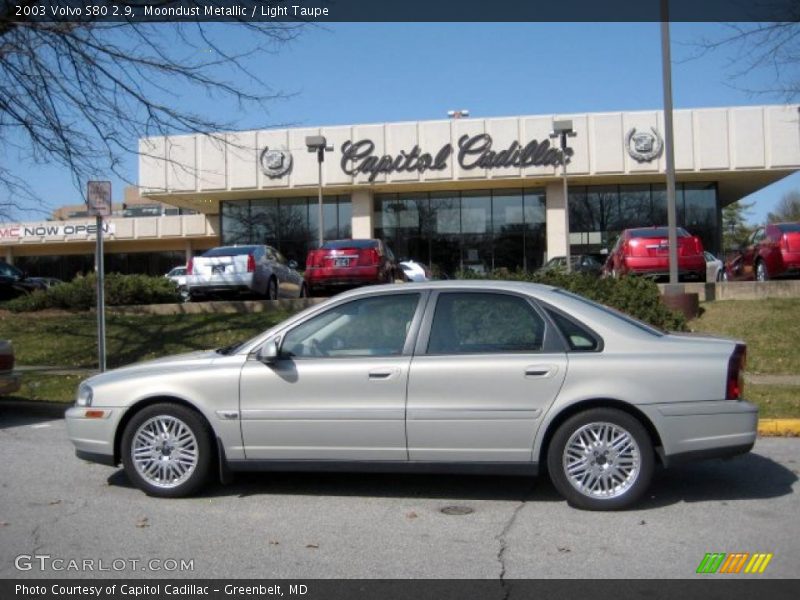 Moondust Metallic / Light Taupe 2003 Volvo S80 2.9