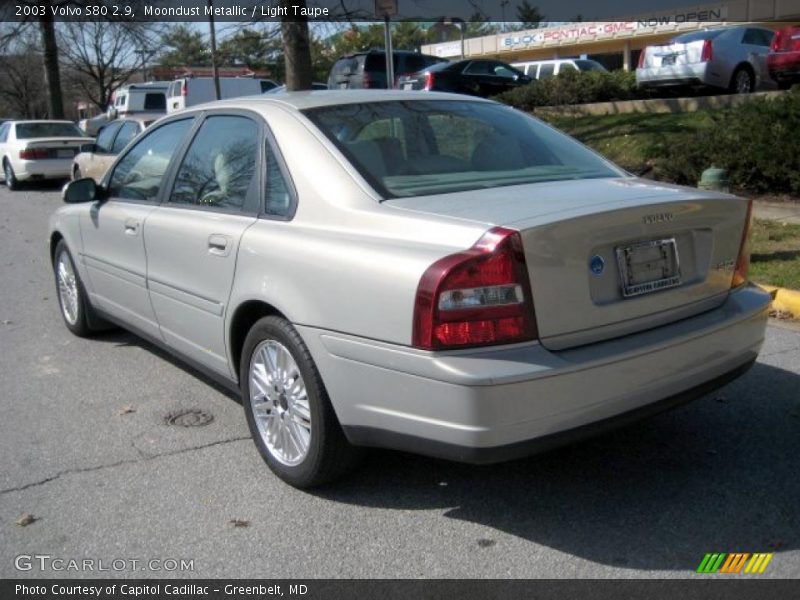 Moondust Metallic / Light Taupe 2003 Volvo S80 2.9