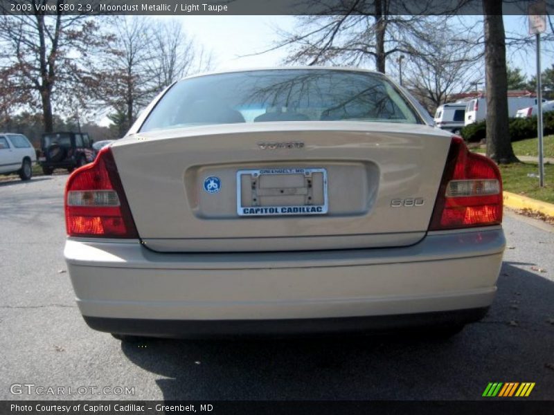 Moondust Metallic / Light Taupe 2003 Volvo S80 2.9