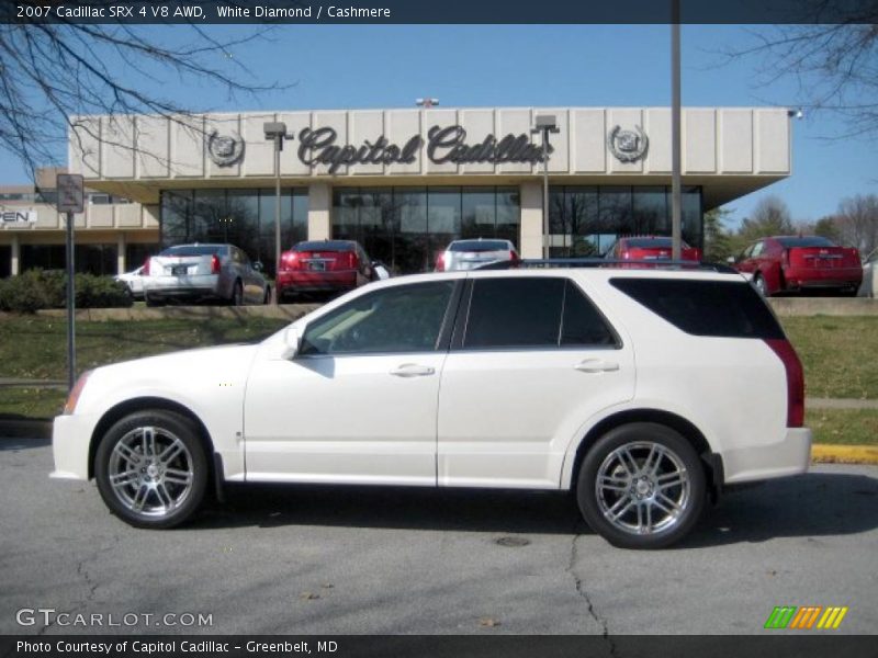 White Diamond / Cashmere 2007 Cadillac SRX 4 V8 AWD