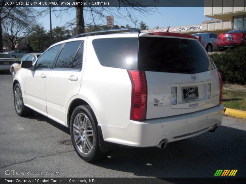 White Diamond / Cashmere 2007 Cadillac SRX 4 V8 AWD