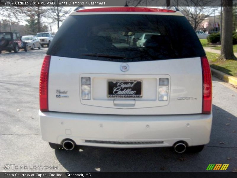 White Diamond / Cashmere 2007 Cadillac SRX 4 V8 AWD