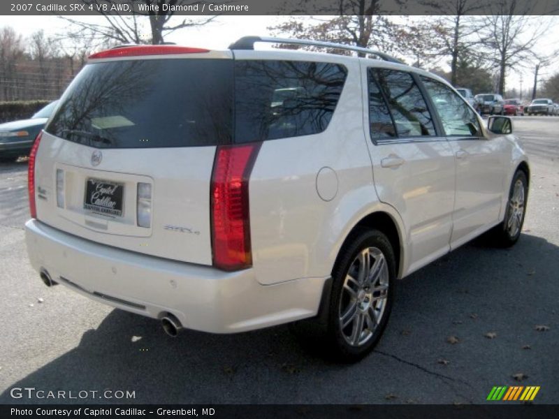 White Diamond / Cashmere 2007 Cadillac SRX 4 V8 AWD