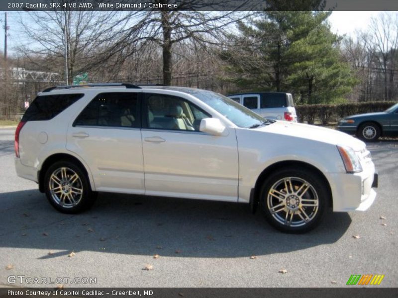 White Diamond / Cashmere 2007 Cadillac SRX 4 V8 AWD