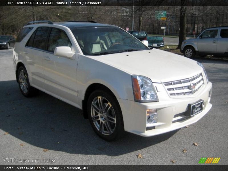 White Diamond / Cashmere 2007 Cadillac SRX 4 V8 AWD
