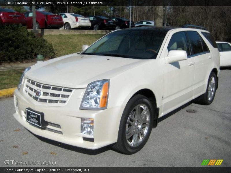 White Diamond / Cashmere 2007 Cadillac SRX 4 V8 AWD