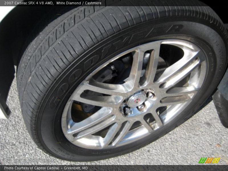 White Diamond / Cashmere 2007 Cadillac SRX 4 V8 AWD