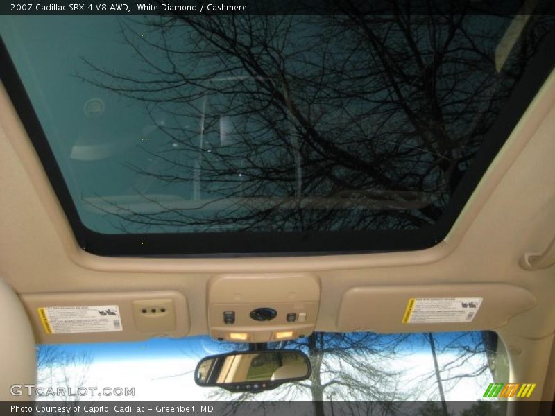 White Diamond / Cashmere 2007 Cadillac SRX 4 V8 AWD