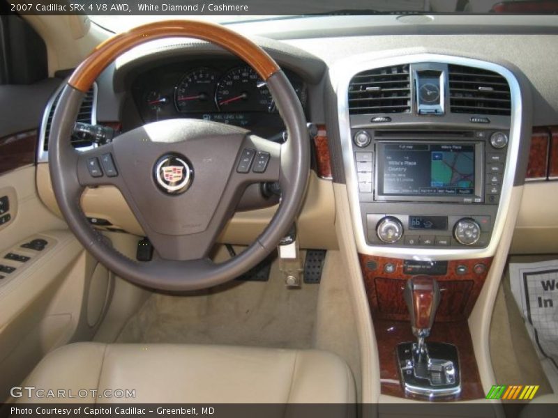 White Diamond / Cashmere 2007 Cadillac SRX 4 V8 AWD