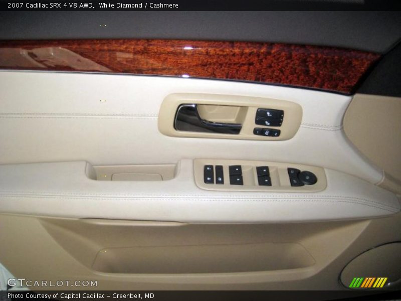 White Diamond / Cashmere 2007 Cadillac SRX 4 V8 AWD