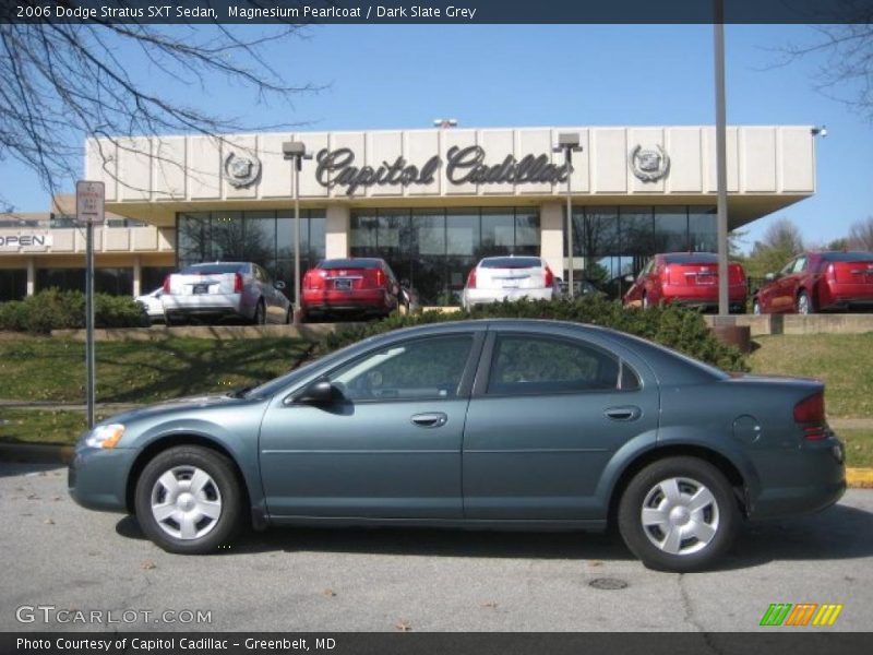Magnesium Pearlcoat / Dark Slate Grey 2006 Dodge Stratus SXT Sedan