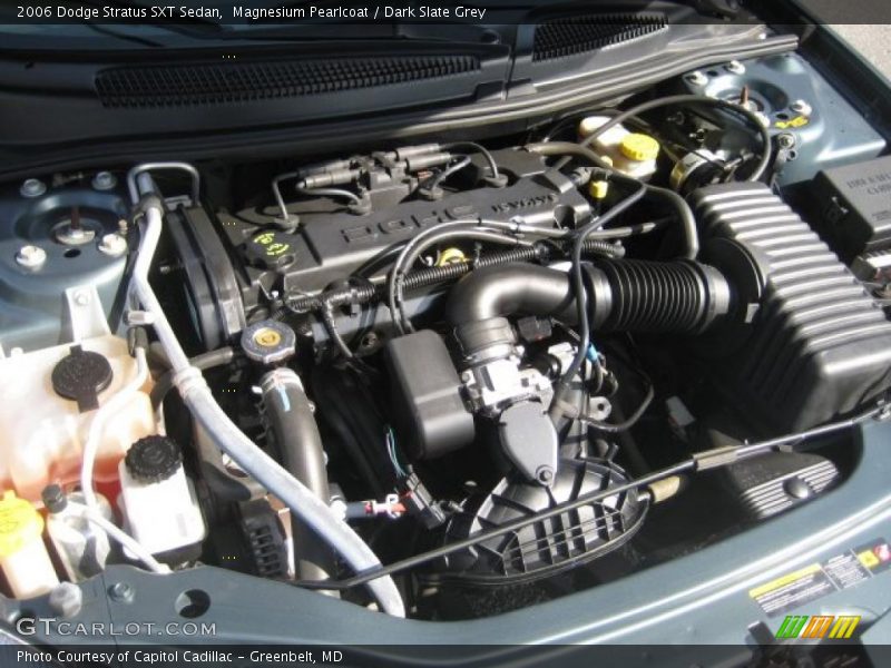 Magnesium Pearlcoat / Dark Slate Grey 2006 Dodge Stratus SXT Sedan