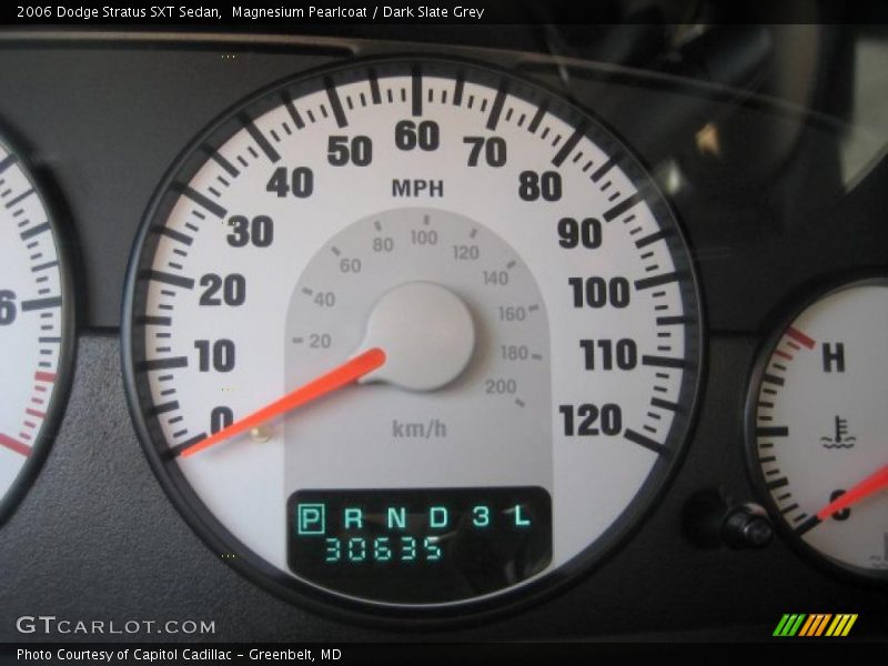 Magnesium Pearlcoat / Dark Slate Grey 2006 Dodge Stratus SXT Sedan