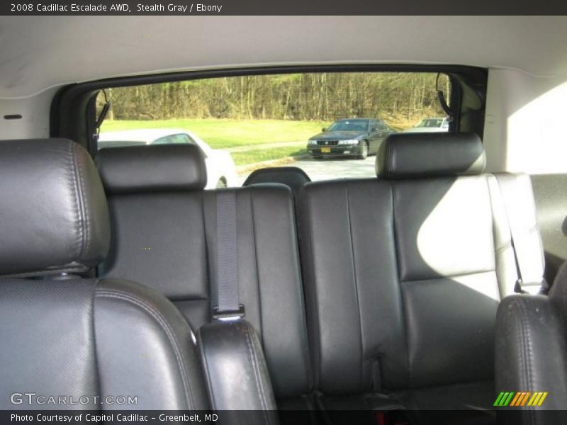 Stealth Gray / Ebony 2008 Cadillac Escalade AWD