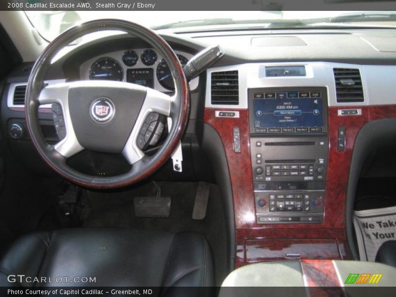 Stealth Gray / Ebony 2008 Cadillac Escalade AWD