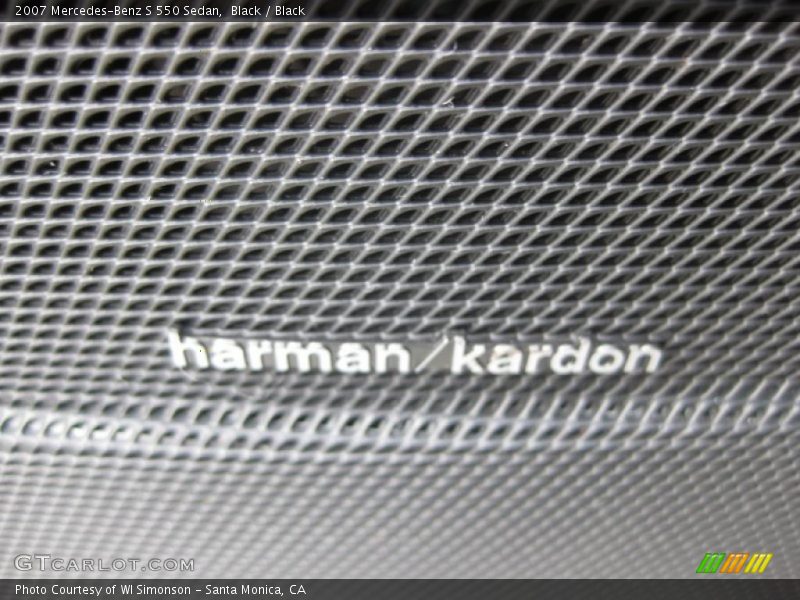 Black / Black 2007 Mercedes-Benz S 550 Sedan