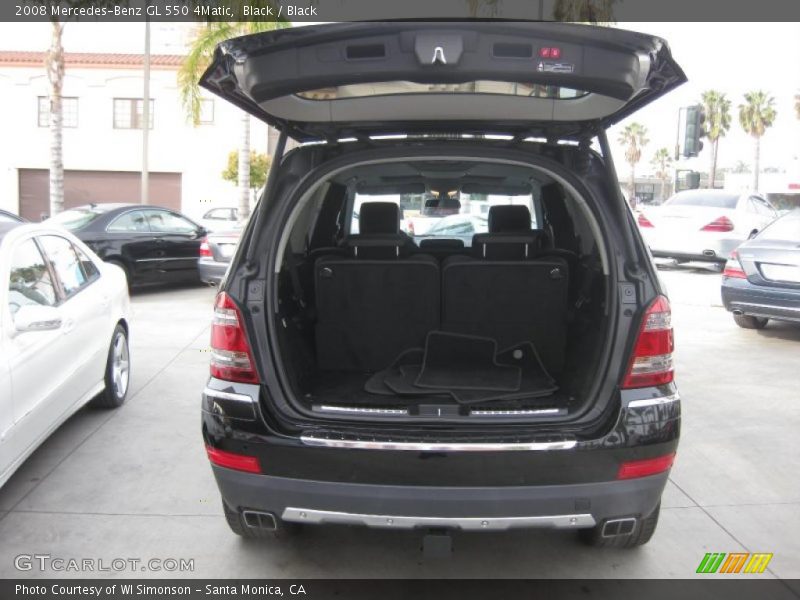 Black / Black 2008 Mercedes-Benz GL 550 4Matic