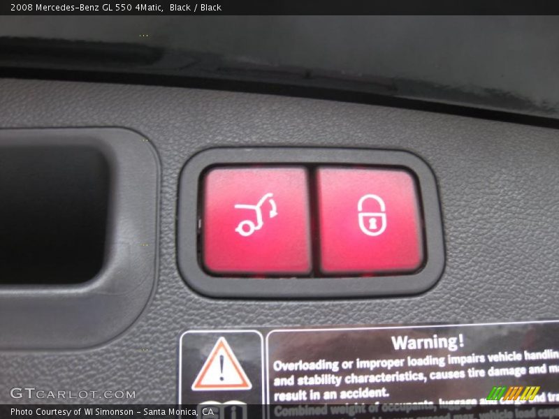 Black / Black 2008 Mercedes-Benz GL 550 4Matic