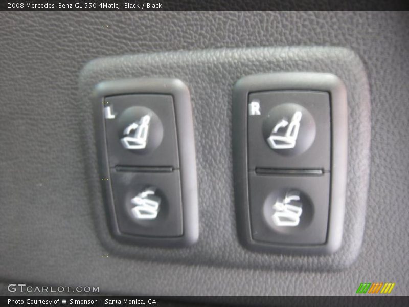 Black / Black 2008 Mercedes-Benz GL 550 4Matic