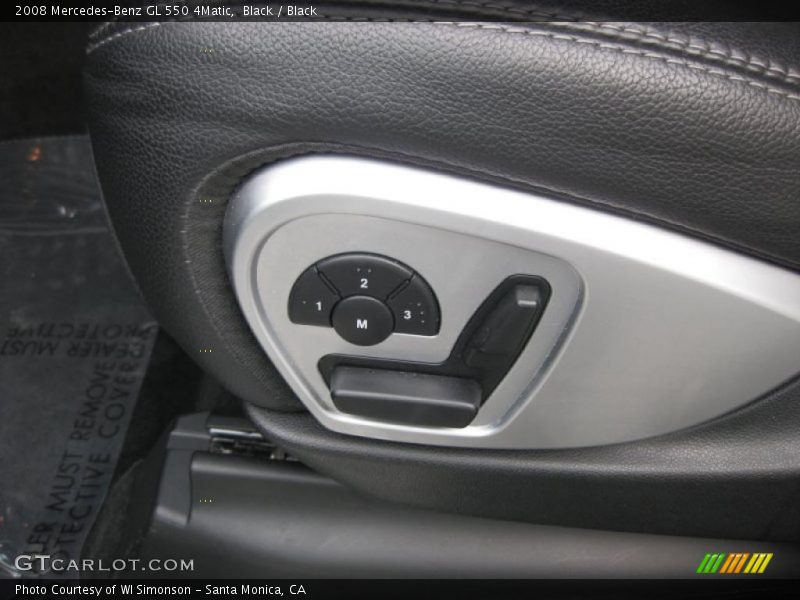 Black / Black 2008 Mercedes-Benz GL 550 4Matic