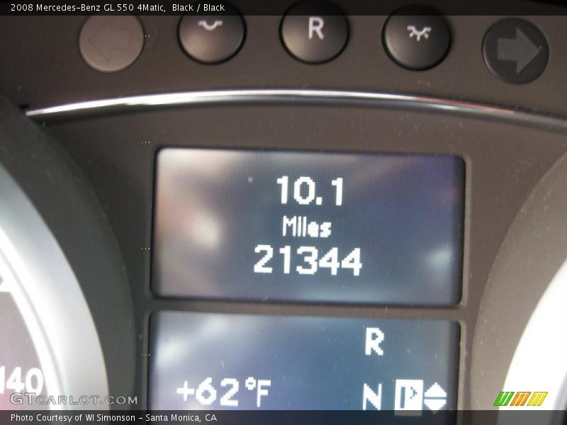 Black / Black 2008 Mercedes-Benz GL 550 4Matic