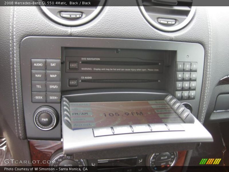 Black / Black 2008 Mercedes-Benz GL 550 4Matic